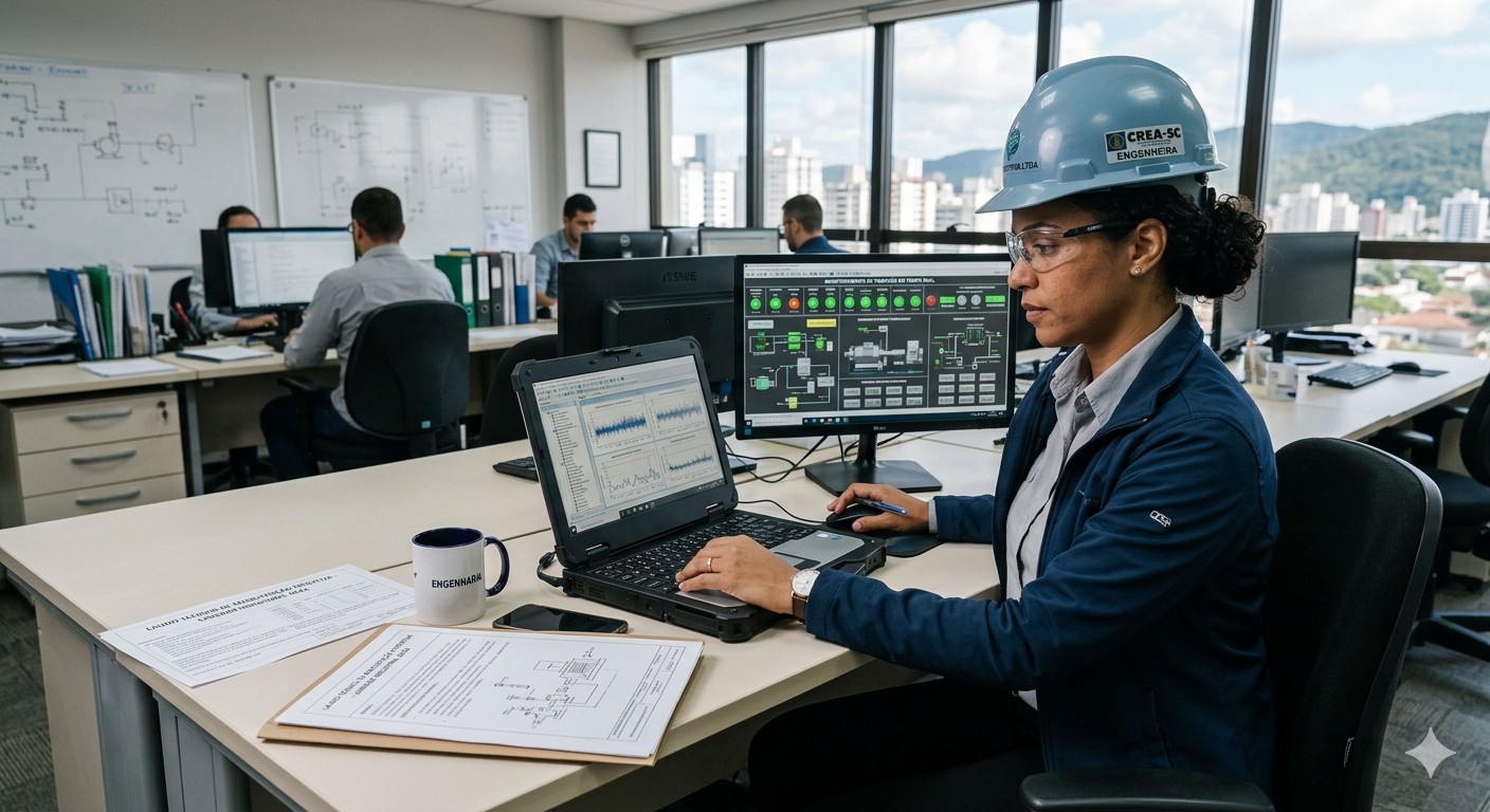 manutenção preditiva, laudos técnicos industriais, manutenção industrial, prevenção de falhas industriais, análise de vibração, termografia industrial, manutenção baseada em condição, monitoramento de equipamentos, inspeção técnica industrial, redução de custos industriais, segurança do trabalho indústria, falhas em máquinas industriais, manutenção preventiva e preditiva, gestão de manutenção industrial, confiabilidade de equipamentos